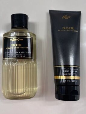 BATH & BODY WORKS Noir Men’s 3-in-1 Body Wash & Body Cream Set